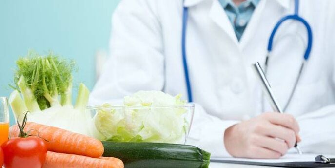 arts beveelt groenten aan voor prostatitis