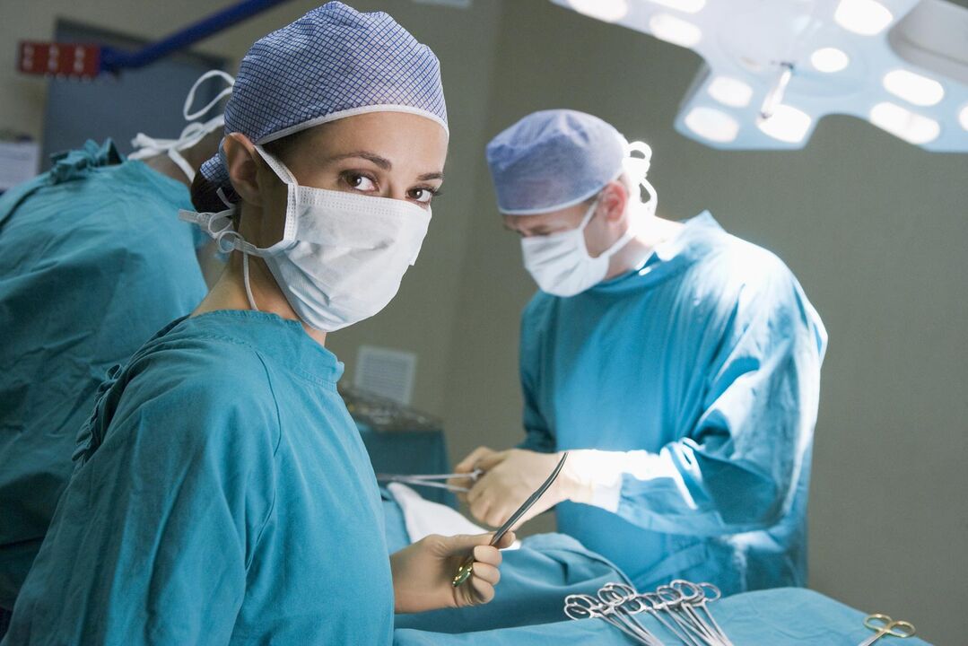 In sommige gevallen vereist prostaatstagnatie een operatie