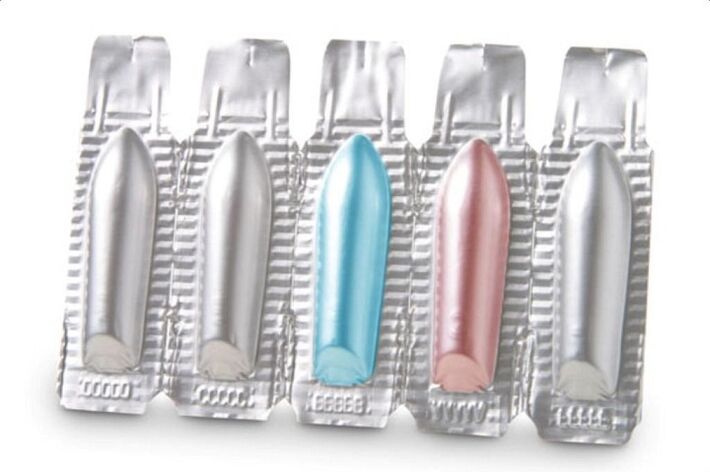 rectale zetpillen voor de behandeling van prostatitis