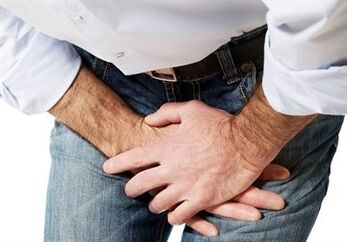 Pijn in het perineum is een teken van chronische prostatitis